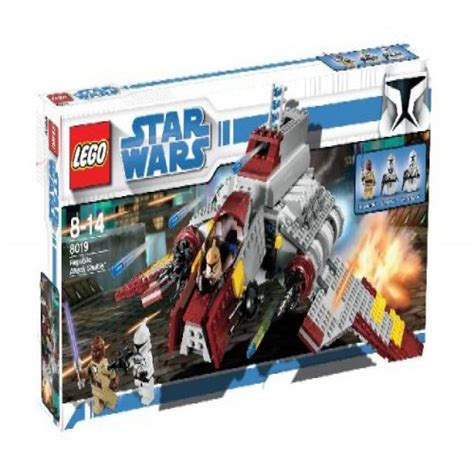 Lego Star Wars The Clone Wars Republic Attack Shuttle Set 8019