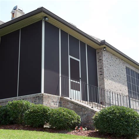 Exterior and interior solar screens for windows, uv protection films and other types of solar screens and blinds in one article. Exterior Solar Screens, Outdoor Window Shades, Exterior ...