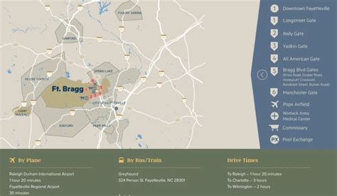 Need A Map Of The Fort Bragg Area Weve Got You Covered