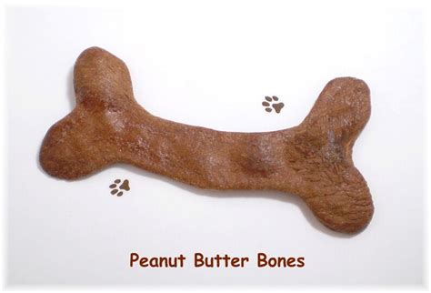 Peanut Butter Dog Bones Large Etsy