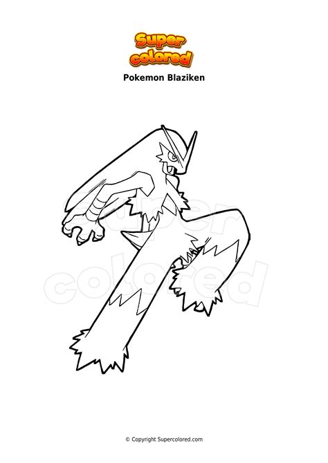 Coloring Pages Generation 3 Pokemon Supercolored