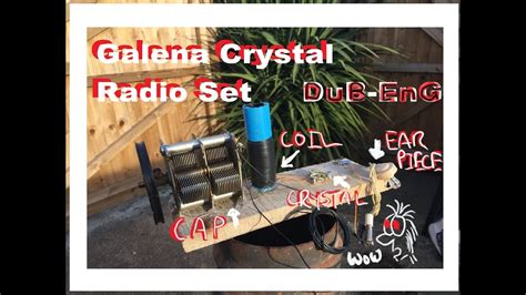 Dub Eng Make A Cats Whisker Galena Crystal Radio Set Part 2 It