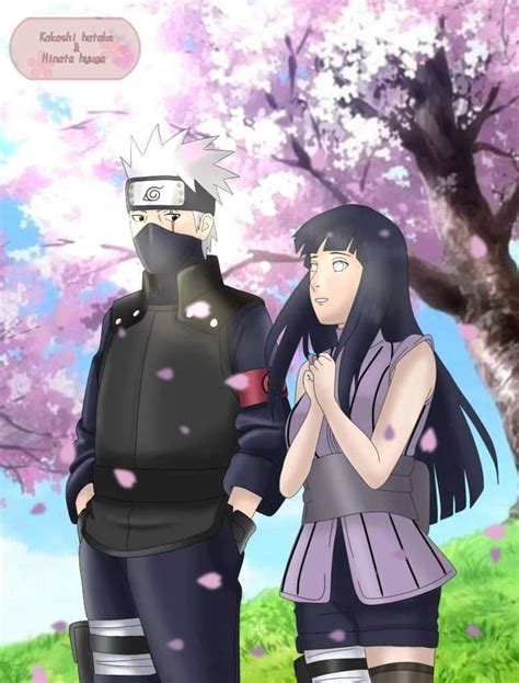 Kakashi E Hinata By Azuldragao On Deviantart