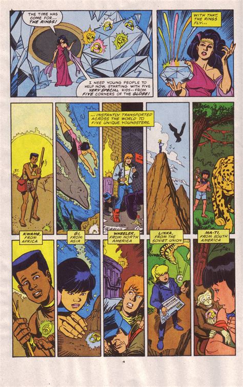 Read Online Captain Planet And The Planeteers Comic Issue 1