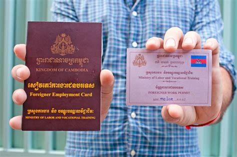 Work Permits And Employment Cards For Foreigners In Cambodia B2b
