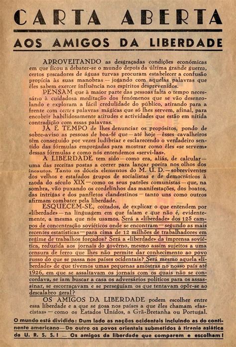 Propaganda anti comunista História de portugal História geral Palavras magicas