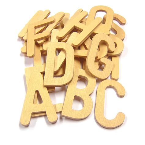 Wooden Upper Case Letters - Set of 26 MB1200-26 | Primary ICT