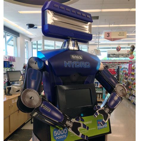 August 18, 2017 tim comic books and magazines for more on the hydrobot story visit our forums, check out action and adventure: Schick Hydro Bot Display Transforms Sweepstakes Promotion ...