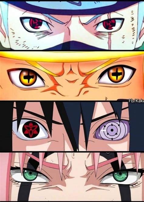 Naruto Eyes Poster Print By Undermountain Displate Naruto Uzumaki