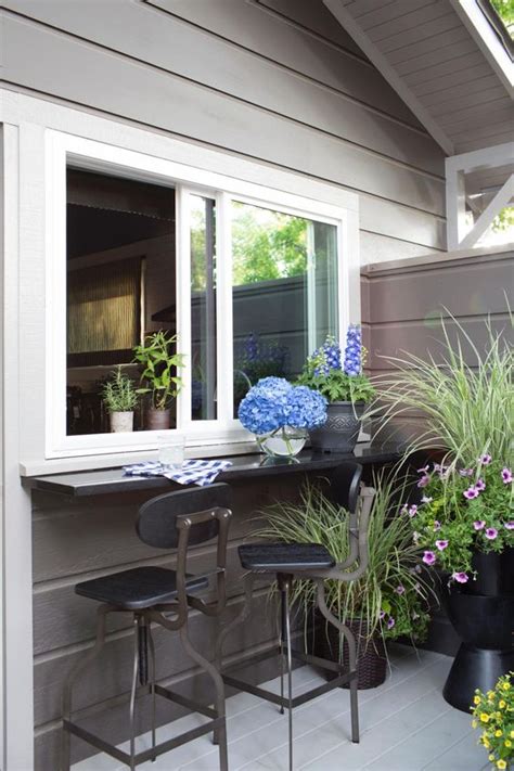 Kitchen pass through window screen. 15 Pass Through Kitchen Window Ideas - Shelterness
