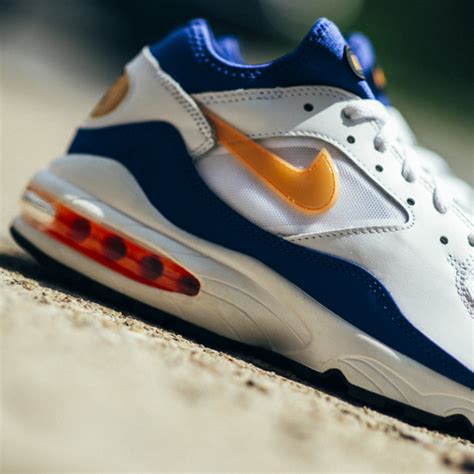 Finish Line Just Released The Nike Air Max 93 In Bright Citrus Sole