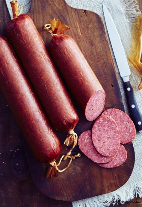 You can integrate essential oils. How to Make Summer Sausage at Home | Recipe | Homemade ...