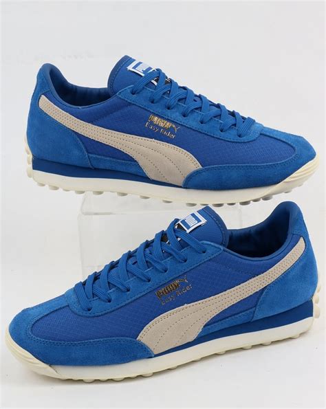 Get a behind the scenes look at all things. Puma Easy Rider Trainers Lapis Blue/White,shoes,retro,classic,mens