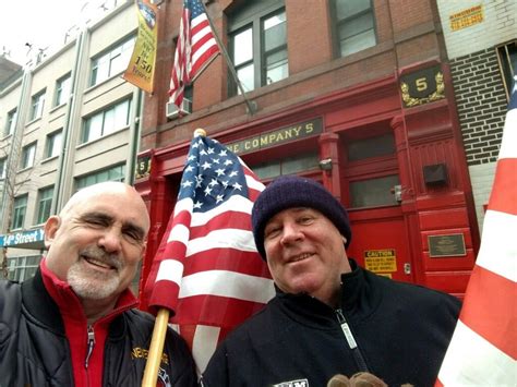 Retired 911 First Responders Honor Vandalized American Flag In New