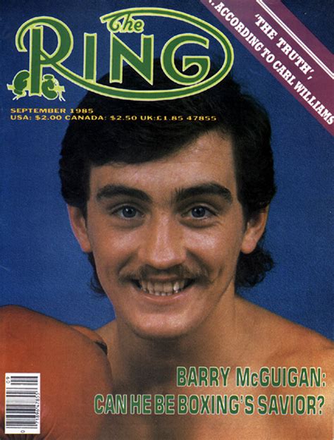 A Fan Remembers Barry Mcguigan Vs Steve Cruz Fight Of The Year 1986 The Ring