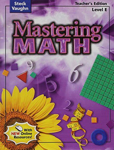 9780739892169 Steck Vaughn Mastering Math Teachers Guide Level E