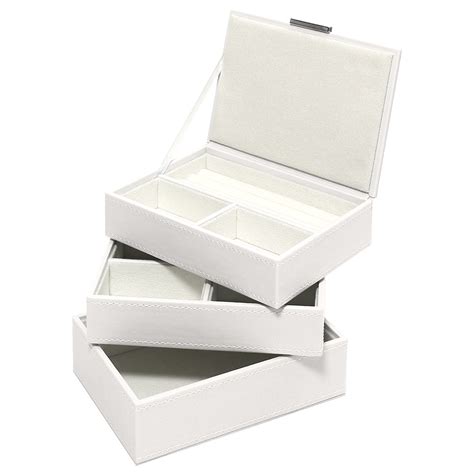 25 Beautiful White Jewelry Boxes Zen Merchandiser
