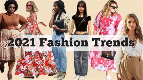 Wearable Fashion Trends 2021 What To Wear Now Youtube