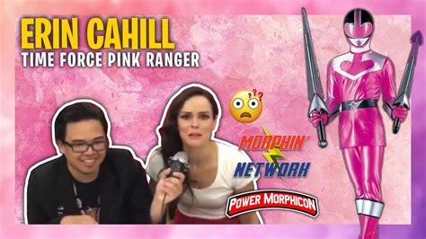 Power Rangers Time Force Erin Cahill Interview At Power Morphicon 2018