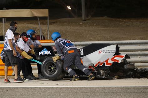 F1 Driver Grosjean Escapes After Horror Crash At Bahrain Gp Wtrf