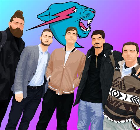 Fan Art Mrbeast Crew By Mr Waybs On Deviantart