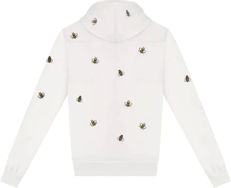 Dior X Kaws White Bees Zip Hoodie Inc Style