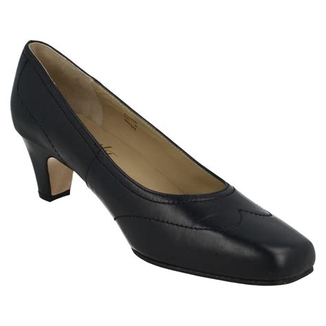 Ladies Equity Wide Fitting Court Shoes Alison Ebay