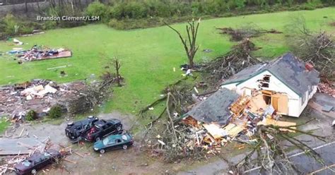 Deadly Tornadoes In South Destroy Homes In The Blink Of An Eye Cbs News