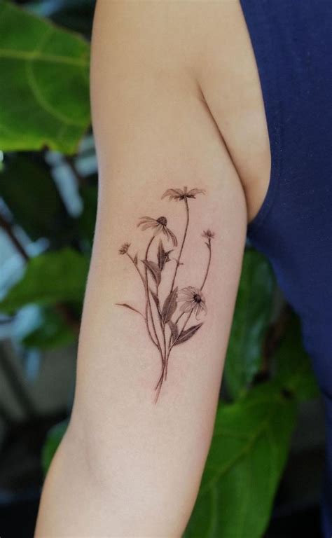 50 Gorgeous Flower Tattoos