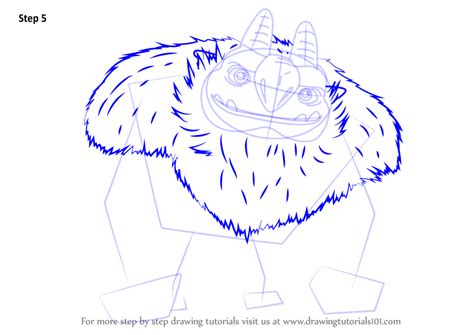 Learn How To Draw Aaarrrgghh From Trollhunters Trollhunters Step
