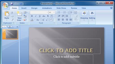 Microsoft Powerpoint 2007 Microsoft Powerpoint Tutorial