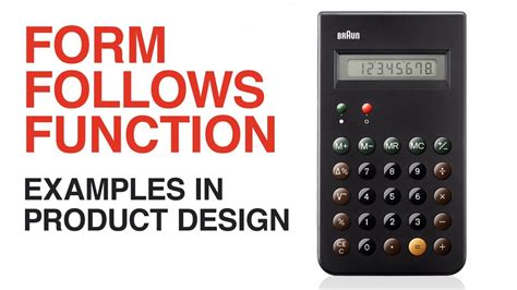 Form Follows Function Tips To Improve Your Product Designs Youtube