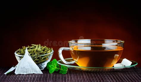 Green Tea In Traditional Still Life Stock Photo Image Of Traditional