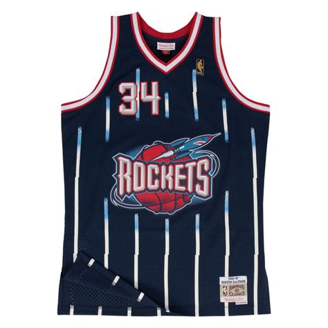 Great savings free delivery / collection on many items. Maillot NBA Hakeem Olajuwon Houston Rockets 1996-97 ...