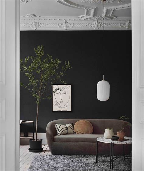 Dark Scandinavian Interiors With Natural Accents New Collection By