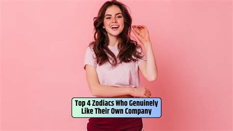 Top 4 Zodiacs Who Genuinely Like Their Own Company