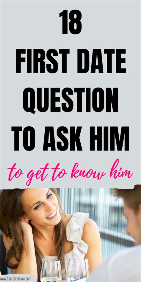 18 Important Questions To Ask A Guy On A First Date To Know Him Better First Date Questions