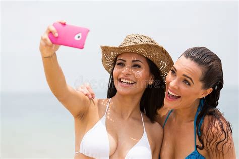 Friends Taking Selfie Stock Image Image Of Posing Looking 47788213