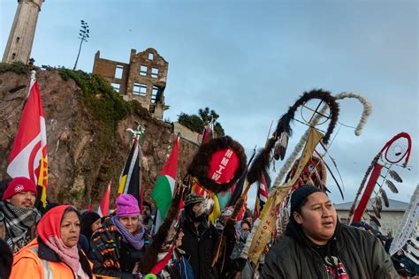50 Years After The Occupation Of Alcatraz Native American Activists Honor Their Ancestors Vogue