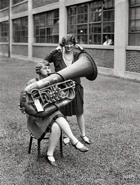 Shorpy Historical Picture Archive Music Tooter 1928 High Resolution Photo