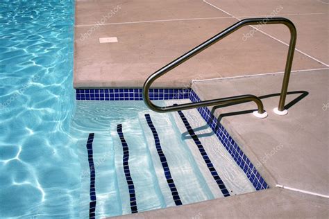 Swimming Pool Stairs — Stock Photo © Njnightsky 2119901