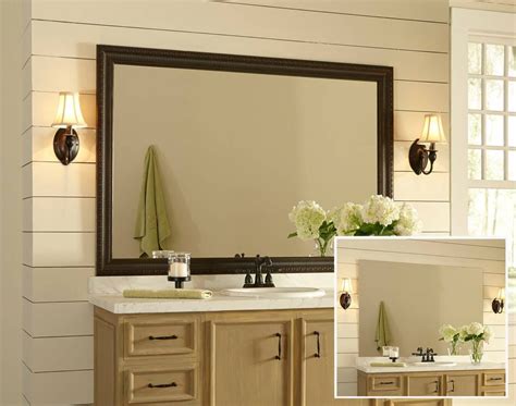 15 Best Ideas Large Framed Bathroom Wall Mirrors