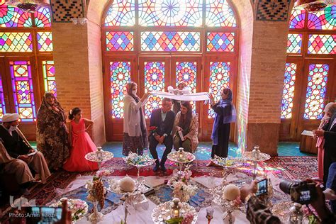 Photos Wedding Ceremony At Pink Mosque In Iran International Shia News Agency