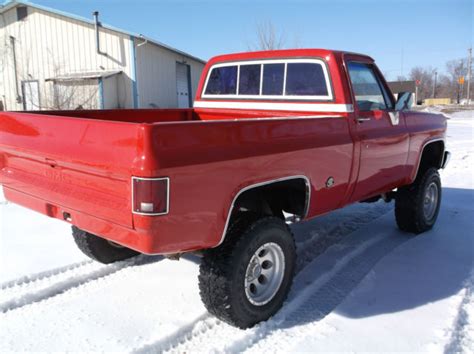 1987 Gmc 4x4 Short Bed Classic Gmc Sierra 1500 1987 For Sale