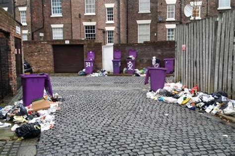 Liverpool City Centre Back Alleys Blighted By Fly Tipping And Litter