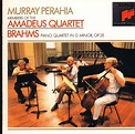 Brahms(CD Album)Piano Quartet Murray Perahia Amadeus Quartet-Sony-SK 42 ...