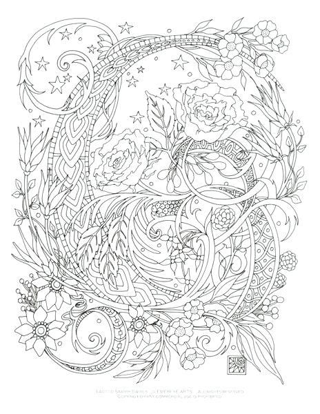 Printable Complex Animal Coloring Pages For Adults Krkfm