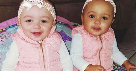 Rare Biracial Twins Surprise Black Dad White Mom