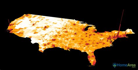 u s population density map world map