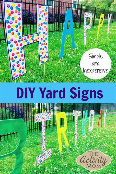 How To Make Diy Yard Signs Millie Diy